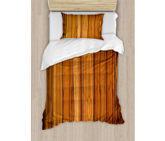 Wooden Planks Image Duvet Cover Set