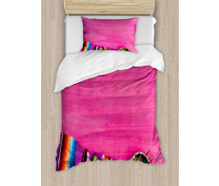 Folkloric Serape Blanke Duvet Cover Set