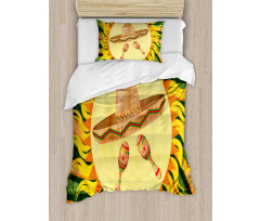 Hippie Sombrero Duvet Cover Set