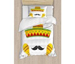 Famous Mexican Duvet Cover Set