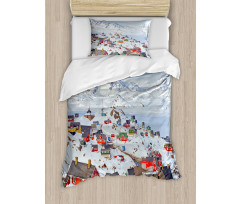 Frozen Winter Design Duvet Cover Set