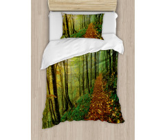 Forest Path View Duvet Cover Set