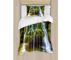 Botanic Plants in Lake Duvet Cover Set