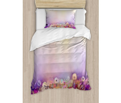 Different Blossom Types Duvet Cover Set