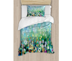 Flying Dandelions Art Duvet Cover Set