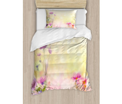 Vintage Magnolia Blooms Duvet Cover Set