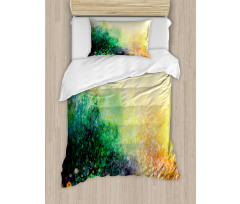 Wild Flowers on Meadow Duvet Cover Set