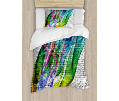 Colorful Retro Duvet Cover Set