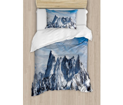 Picturesque Mont Blanc Duvet Cover Set