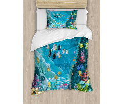 Underwater Scenery Duvet Cover Set