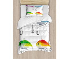 Sea Nautical Animals Duvet Cover Set