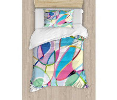 Colorful Lines Duvet Cover Set