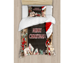 Noel Concept on Board Duvet Cover Set