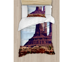 Grand Canyon Cliff Duvet Cover Set