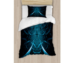 Abstract Spooky Effect Duvet Cover Set