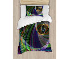 Spiral Motion Duvet Cover Set