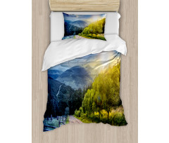 Moon and Sun View Duvet Cover Set