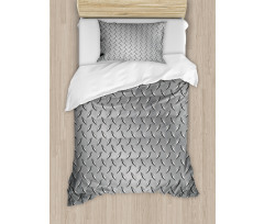 Diamond Plate Effects Duvet Cover Set