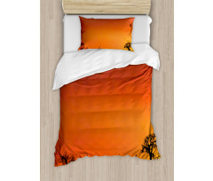 Safari Sunset with Gull Duvet Cover Set