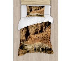 Crocodile Hunt in Wild Duvet Cover Set