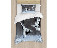 Romantic Bird Wings Duvet Cover Set