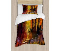 Imaginary Forest View Duvet Cover Set