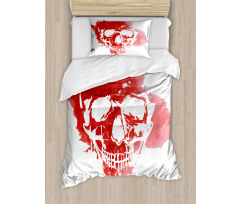 Gothic Skeleton Duvet Cover Set