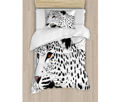 Leopard Big Cat Spots Duvet Cover Set