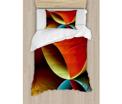 Graphic Colored Duvet Cover Set