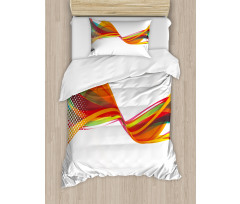 Pixel Details Rainbow Duvet Cover Set