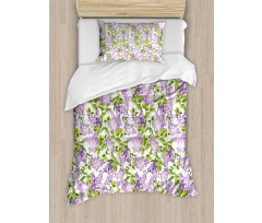 Botanic Spring Plants Duvet Cover Set