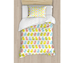 Colorful Baby Art Duvet Cover Set