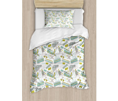 Childish Train Duvet Cover Set