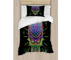 Halloween Mexico Skull Duvet Cover Set