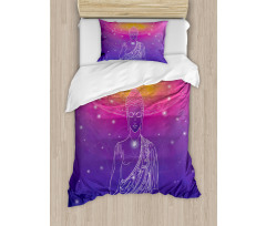 Zen Chakra Boho Duvet Cover Set