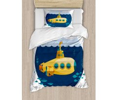 Sea Fish Cloud Duvet Cover Set