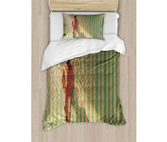 Fashion Retro Art Duvet Cover Set