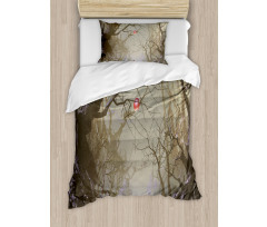 Tree Branch in Forest Duvet Cover Set