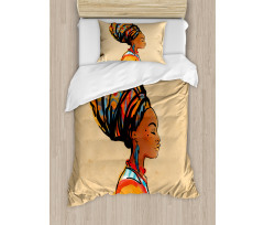 Exotic Feather Duvet Cover Set