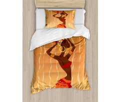 Vintage Art Duvet Cover Set