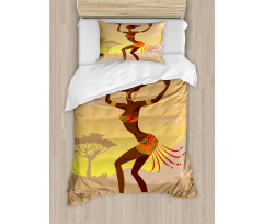 Amazon Lady Duvet Cover Set