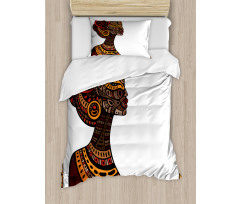 Exotic Totem Mask Duvet Cover Set