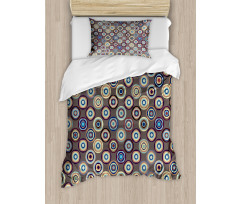 Abstract Big Dots Duvet Cover Set