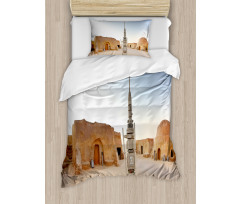 Planet Town Wars Image Duvet Cover Set