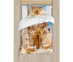 Empty Tunisia Film Set Duvet Cover Set