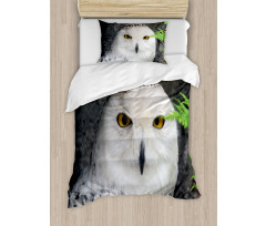 Magician Pet White Owl Duvet Cover Set