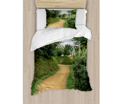 Elf Path in Woods Duvet Cover Set