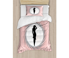 Hot Lady Pastel Duvet Cover Set