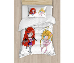 Japanese Fairytale Art Duvet Cover Set