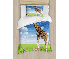 Zoo Animals Duvet Cover Set